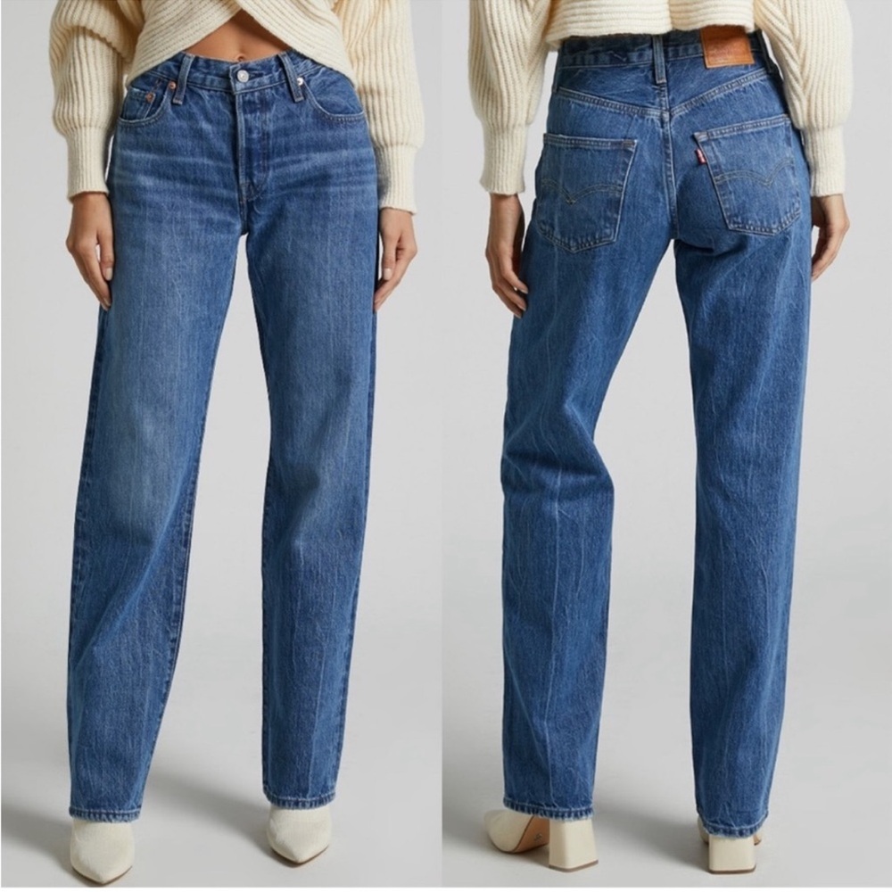 Levi's Premium Denim 501 '90s Mid Rise Jeans Size 28 x 32 NWT